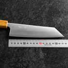 Bunka Edelstahlummantelung Blue Super Poliert Yaki Urushi Griff 175mm-[Musashi]-[Japan-Küchenmesser]