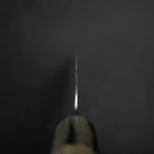 Bunka HAP-40 Bokashi Doppelter Büffelhorn-Kappe und Magnolienholz Griff 165mm-[Musashi]-[Japan-Küchenmesser]