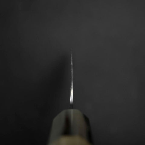 Bunka HAP-40 Bokashi Doppelter Büffelhorn-Kappe und Magnolienholz Griff 165mm-[Musashi]-[Japan-Küchenmesser]