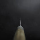 Bunka HAP-40 Poliert Doppelter Büffelhorn-Kappe und Magnolienholz Griff 165mm-[Musashi]-[Japan-Küchenmesser]