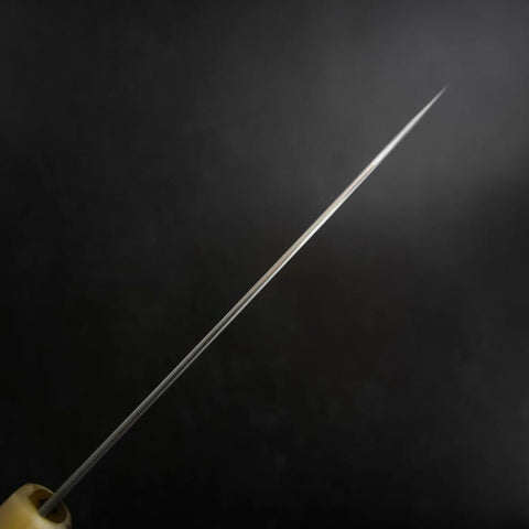 Bunka HAP-40 Poliert Doppelter Büffelhorn-Kappe und Magnolienholz Griff 165mm-[Musashi]-[Japan-Küchenmesser]