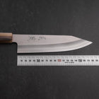 Bunka HAP-40 Poliert Doppelter Büffelhorn-Kappe und Magnolienholz Griff 165mm-[Musashi]-[Japan-Küchenmesser]