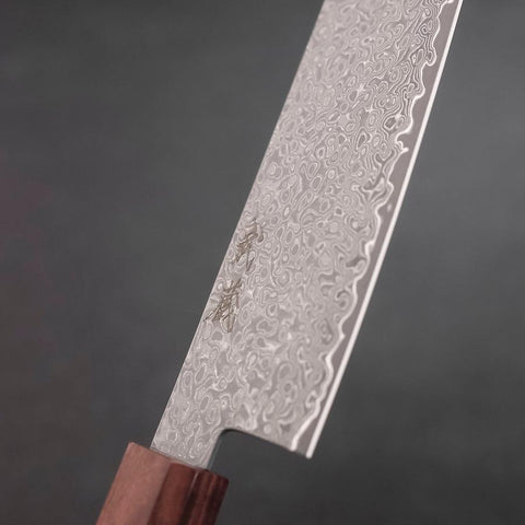 Bunka & Kiritsuke Petty VG-10 Damast Rosen- und Ebenholz Sakura Set