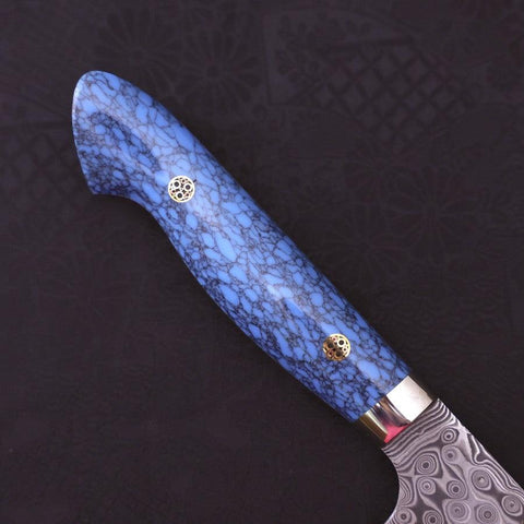 Bunka SG-2 Damast Blauer Türkis Griff 170mm-[Musashi]-[Japan-Küchenmesser]