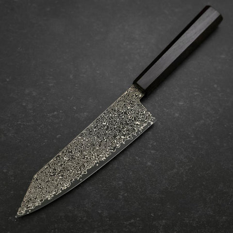 Bunka SG-2 Schwarzer Nickel Damast Ebenholz Griff 180mm-[Musashi]-[Japan-Küchenmesser]