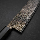 Bunka SG-2 Schwarzer Nickel Damast Ebenholz Griff 180mm-[Musashi]-[Japan-Küchenmesser]