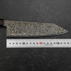 Bunka SG-2 Schwarzer Nickel Damast Ebenholz Griff 180mm-[Musashi]-[Japan-Küchenmesser]