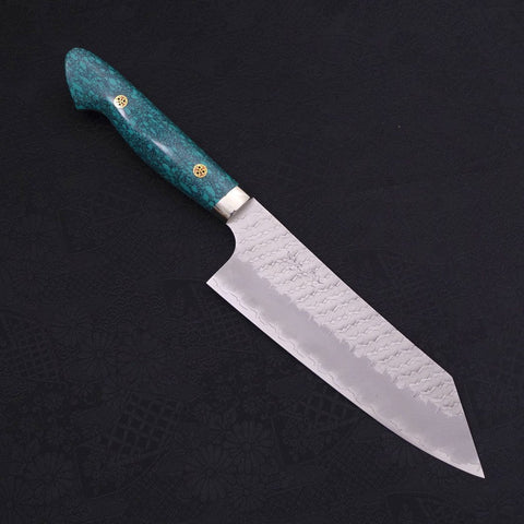 Bunka SG-2 Tsuchime Grüner Türkis Griff 170mm-[Musashi]-[Japan-Küchenmesser]