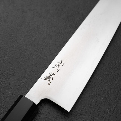 Bunka SLD Kagami Büffelhorn und Walnussholz Griff 170mm-[Musashi]-[Japan-Küchenmesser]