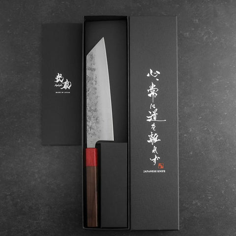 Bunka SLD Nashiji Rosenholz-Griff 170mm-[Musashi]-[Japan-Küchenmesser]