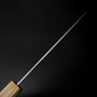Bunka SLD Nickel Tsuchime Kolorierter Damast Olivenholz Griff 170mm Limited Edition-[Musashi]-[Japan-Küchenmesser]