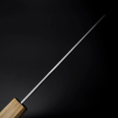 Bunka SLD Nickel Tsuchime Kolorierter Damast Olivenholz Griff 170mm Limited Edition-[Musashi]-[Japan-Küchenmesser]