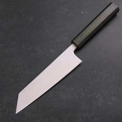 Bunka SLD Polished Green Urushi Handle 170mm-[Musashi]-[Japanese-Kitchen-Knives]