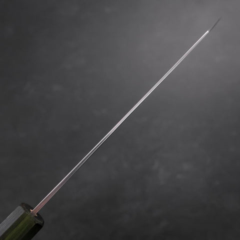 Bunka SLD Polished Green Urushi Handle 170mm-[Musashi]-[Japanese-Kitchen-Knives]