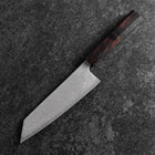 Bunka SLD Schwarzer Damast Ebenholz Griff 175mm-[Musashi]-[Japan-Küchenmesser]