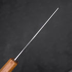 Bunka SLD Wave Nickel Damascus Yaki Urushi Handle 170mm-[Musashi]-[Japanese-Kitchen-Knives]