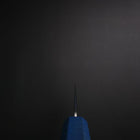 Bunka SLD Wellen Nickel Damast Blauer Urushi Griff 170mm-[Musashi]-[Japan-Küchenmesser]