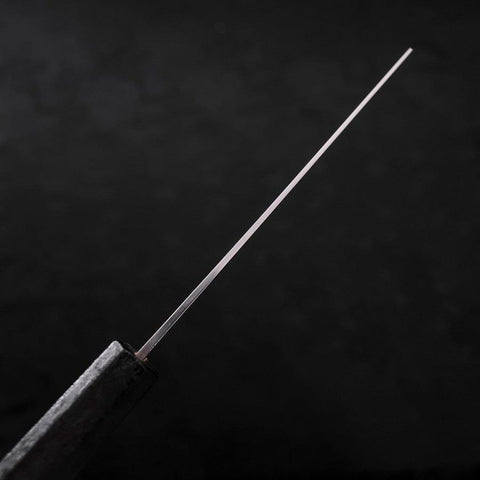 Bunka SLD Wellen Nickel Damast Schwarzer Ishime Griff 170mm-[Musashi]-[Japan-Küchenmesser]