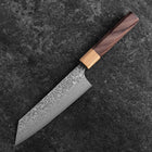 Bunka SPG-Strix Damascus Shitan Handle 170mm (6.7”)-[Musashi]-[Japanese-Kitchen-Knives]