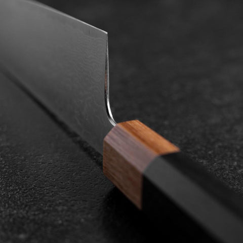 Bunka SPG-Strix Damast Rosenholz Griff 165mm-[Musashi]-[Japan-Küchenmesser]