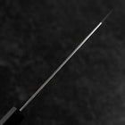 Bunka SPG Strix Tsuchime Damast Büffelhorn und Walnussholz Griff 165mm-[Musashi]-[Japan-Küchenmesser]