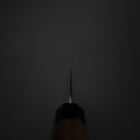 Bunka Schwedenstahl Nashiji Washi Damast Walnuss-und Rosenholz Griff 170mm-[Musashi]-[Japan-Küchenmesser]