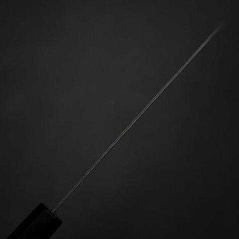 Bunka Schwedenstahl Nashiji Washi Damast Walnuss-und Rosenholz Griff 170mm-[Musashi]-[Japan-Küchenmesser]