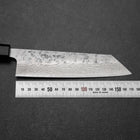Bunka Schwedenstahl Nashiji Washi Damast Walnuss-und Rosenholz Griff 170mm-[Musashi]-[Japan-Küchenmesser]