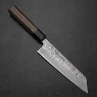 Bunka Schwedenstahl Nashiji Washi Damast Walnuss-und Rosenholz Griff 170mm-[Musashi]-[Japan-Küchenmesser]