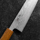 Bunka Schwedenstahl Nashiji Washi Damast Yaki Urushi Griff 170mm-[Musashi]-[Japan-Küchenmesser]