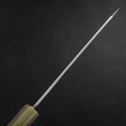 Bunka Silver Steel #3 Damascus Buffalo Turquoise Handle 180mm (7”)-[Musashi]-[Japan-Küchenmesser]