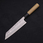 Bunka Silver Steel #3 Nashiji Büffelhorn und Magnolienholz Griff 170mm-[Musashi]-[Japan-Küchenmesser]