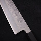 Bunka Silver Steel #3 Nashiji Büffelhorn und Magnolienholz Griff 170mm-[Musashi]-[Japan-Küchenmesser]