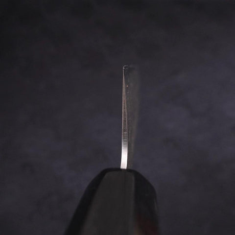 Bunka Silver Steel #3 Nashiji Büffelhorn und Magnolienholz Griff 170mm-[Musashi]-[Japan-Küchenmesser]
