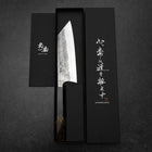 Bunka Silver Steel #3 Nashiji Feuer Urushi Griff 170mm-[Musashi]-[Japan-Küchenmesser]