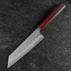 Bunka Silver Steel #3 Nashiji Lila Urushi Griff 170mm-[Musashi]-[Japan-Küchenmesser]