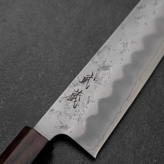Bunka Silver Steel #3 Nashiji Rosen- und Walnussholz Griff 170mm