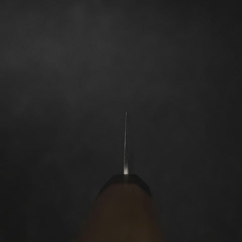 Bunka Silver Steel #3 Nashiji Rosen- und Walnussholz Griff 170mm-[Musashi]-[Japan-Küchenmesser]