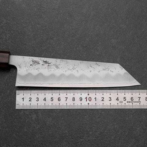 Bunka Silver Steel #3 Nashiji Rosen- und Walnussholz Griff 170mm-[Musashi]-[Japan-Küchenmesser]