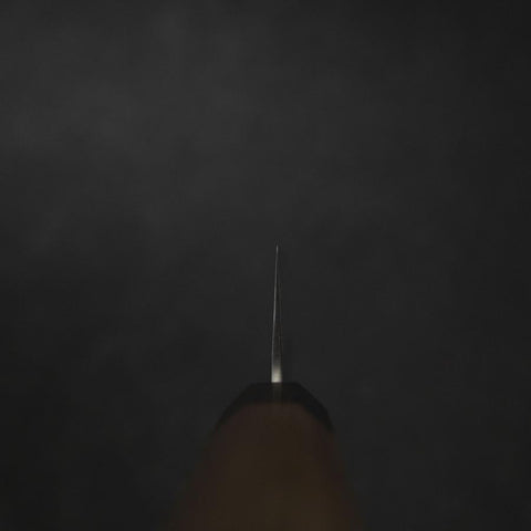 Bunka Silver Steel #3 Nashiji Shitan&Walnut Handle 170mm-[Musashi]-[Japanese-Kitchen-Knives]