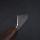 Bunka Silver Steel #3 Nashiji Sumi Urushi Griff 170mm-[Musashi]-[Japan-Küchenmesser]