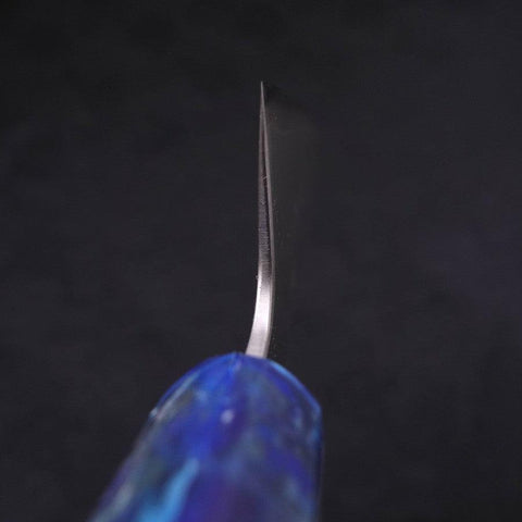 Bunka Silver Steel #3 Poliert Blauer Ozeanplastik Griff 170mm-[Musashi]-[Japan-Küchenmesser]