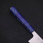 Bunka Silver Steel #3 Poliert Blauer Ozeanplastik Griff 170mm-[Musashi]-[Japan-Küchenmesser]