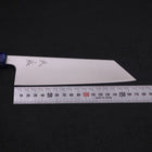 Bunka Silver Steel #3 Poliert Blauer Ozeanplastik Griff 170mm-[Musashi]-[Japan-Küchenmesser]