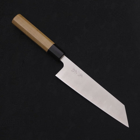Bunka Silver Steel #3 Poliert Büffelhorn und Magnolienholz Griff 170mm-[Musashi]-[Japan-Küchenmesser]