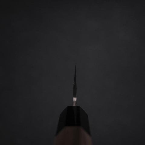 Bunka Silver Steel #3 Poliert Büffelhorn und Walnussholz Griff 155mm-[Musashi]-[Japan-Küchenmesser]