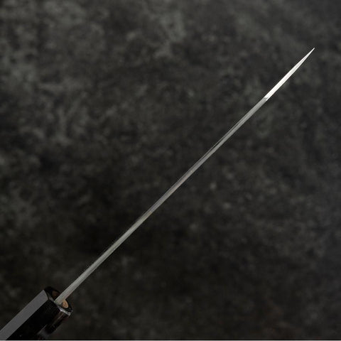 Bunka Silver Steel #3 Poliert Büffelhorn und Walnussholz Griff 170mm-[Musashi]-[Japan-Küchenmesser]