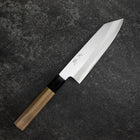 Bunka Silver Steel #3 Poliert Büffelhorn und Walnussholz Griff 170mm-[Musashi]-[Japan-Küchenmesser]