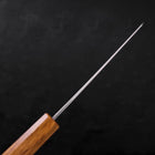 Bunka Silver Steel #3 Poliert Eichenholz Griff 170mm-[Musashi]-[Japan-Küchenmesser]