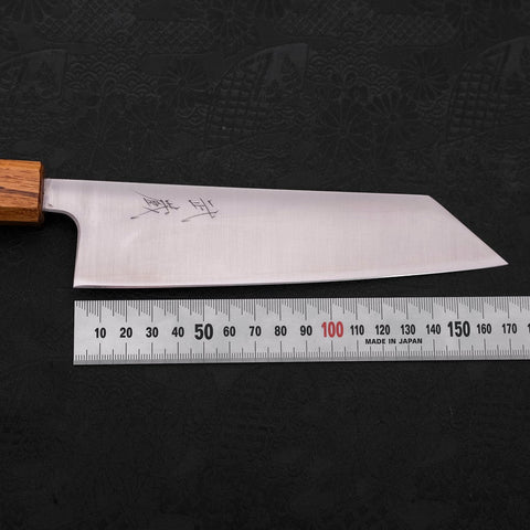 Bunka Silver Steel #3 Poliert Eichenholz Griff 170mm-[Musashi]-[Japan-Küchenmesser]